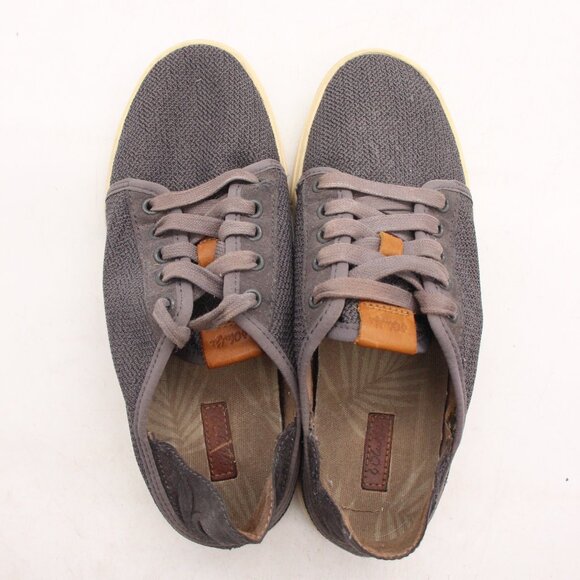 Olukai Pehueali Women's Size US 6.5 Lace Up Gray Mesh Sneakers Shoes - Picture 9 of 9